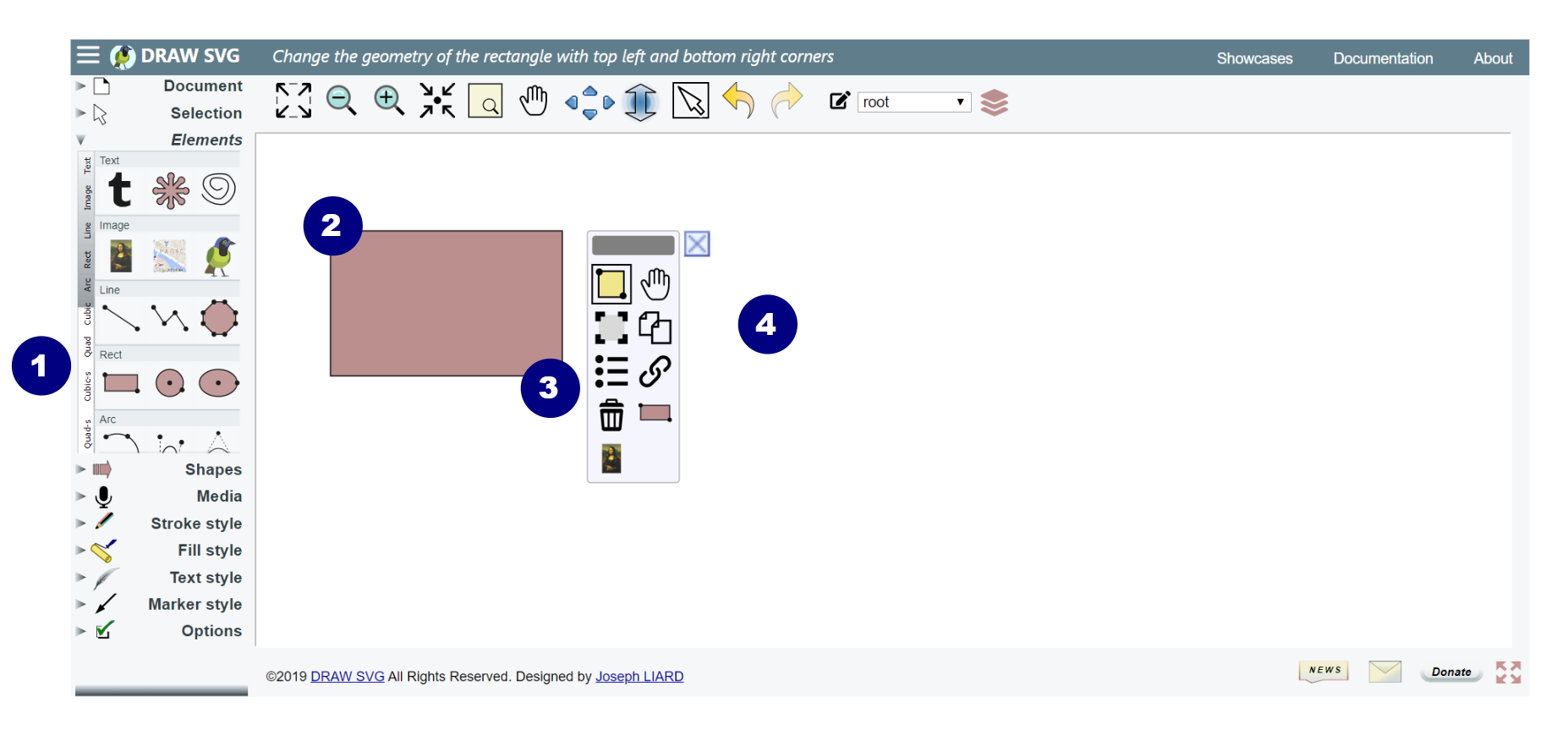 Drawing a rectangle