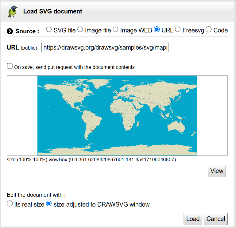 Loading a SVG URL