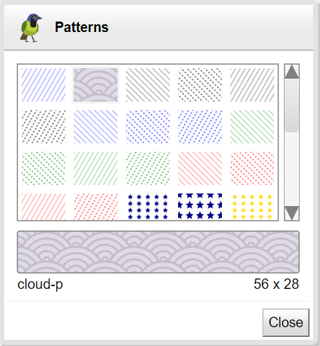 Pattern chooser