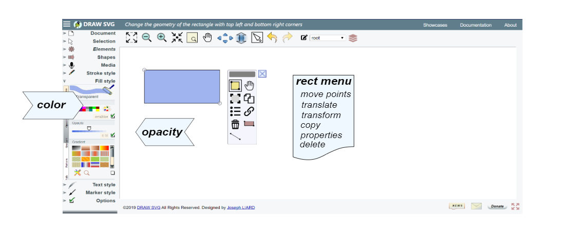 Styling a rectangle